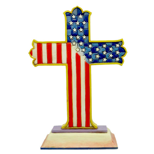 Jim Shore God Bless America - - SBKGifts.com