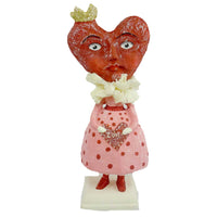 (15492) Valentine's Day Valentines Kisses, 9.50 Inch, Love Bethany Lowe Designs Hh1121