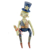 (15502) Primitive Uncle Sammy, 11.75 Inch, Americana Bethany Lowe Designs Rs1270