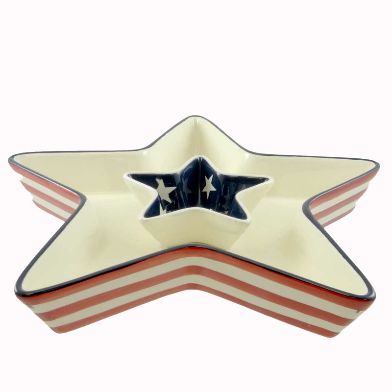 2.25 Inch Stars & Stripes Chip & Dip Patriotic 50063 (15528)