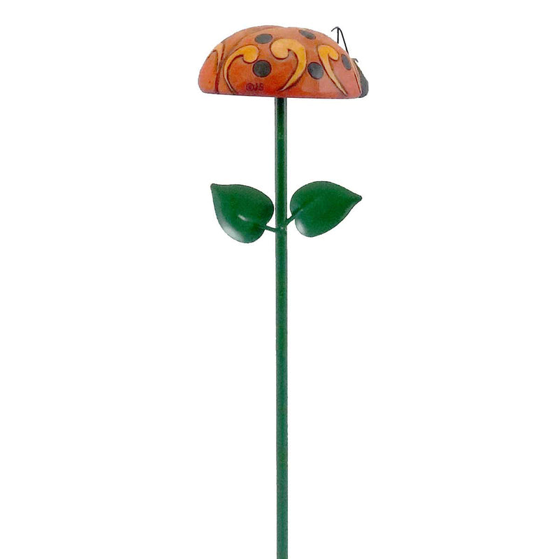 Jim Shore Ladybug Plant Stick - - SBKGifts.com