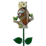 17.25 Inch Owl Plant Stick Birds Plantsw Spring Garden 4028462 (15649)