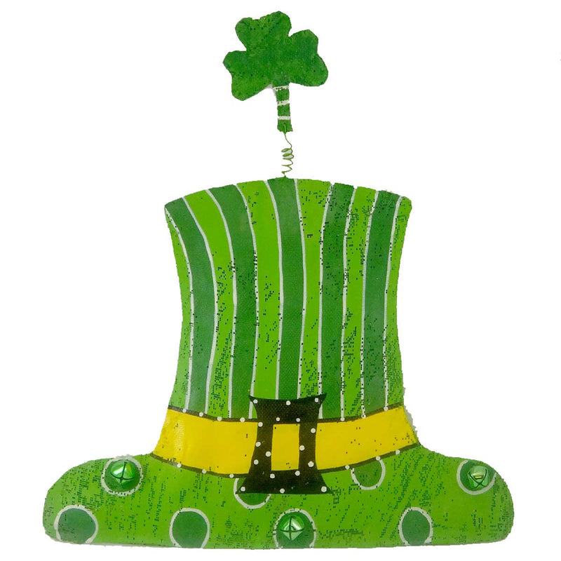 23.50 Inch St. Patrick's Day Hat Door Hang Irish Clover 20120030 (15727)