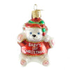 (15768) Old World Christmas Babys 1St Christmas, 2.75 Inch, Ornament Bear 1St Christmas 12093