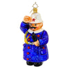 (1589) Christopher Radko Company Keystone Salute, 5.00 Inch, Ornament British Police Officer 1012287