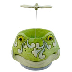 8.25 Inch Frog Head Planter Garden Dragonfly 4026858 (15993)