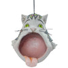 (16010) Jim Shore Open Mouth Cat Birdfeeder, 9.00 Inch, Garden 4026864