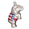 (16211) Old World Christmas Republican Elephant, 4.00 Inch, Ornament Republican Elephant 12108