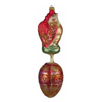 Larry Fraga Designs Rooster On Egg - - SBKGifts.com