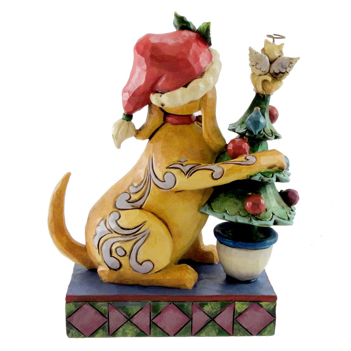 Jim Shore Tails Wag For Christmas - - SBKGifts.com