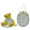 (16650) Cherished Teddies Dear Santa I Have Been So Good, 3.25 Inch, Christmas Frame Letter 4002831