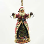 4.50 Inch O Tannenbaum Santa Ornament Tree Christmas 4027741 (16688)