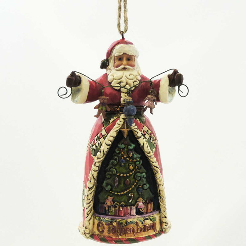 4.50 Inch O Tannenbaum Santa Ornament Tree Christmas 4027741 (16688)