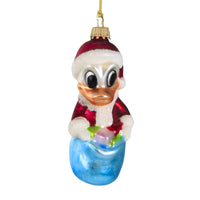 (16735) Larry Fraga Designs Ducky D Duck, 3.75 Inch, Christmas Ornament Santa 5088