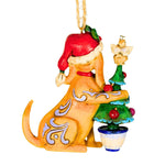 Jim Shore Christmas Dog - - SBKGifts.com