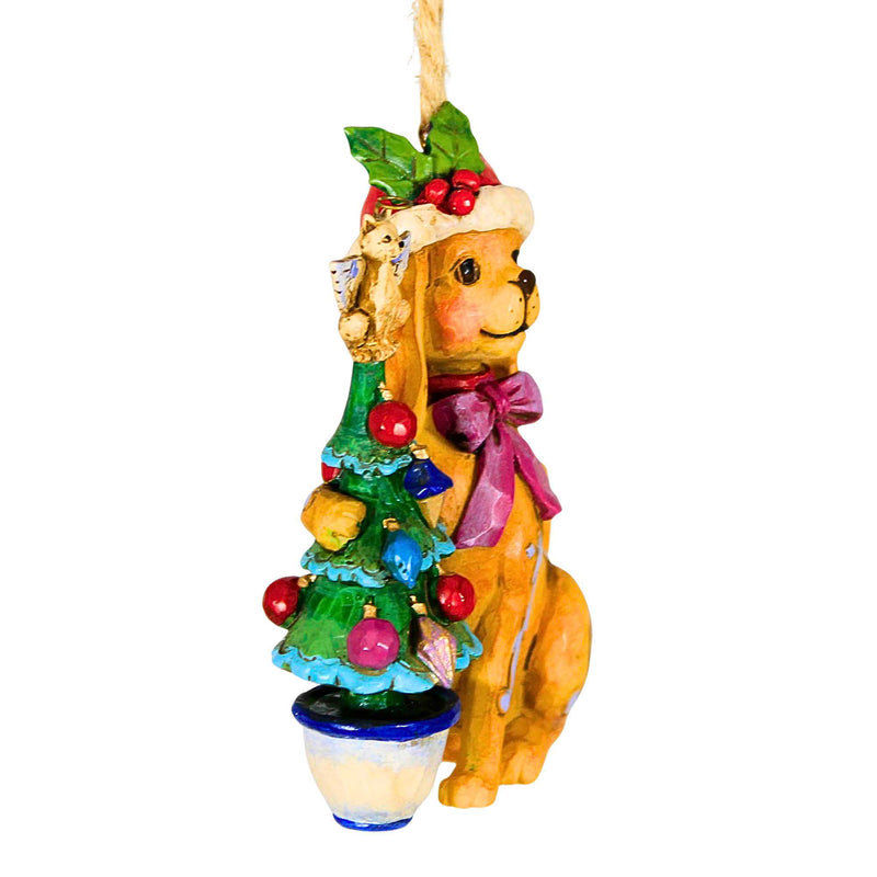 Jim Shore Christmas Dog - - SBKGifts.com