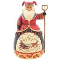 (17096) Jim Shore Dashing To A Merry Celebration, 9.50 Inch, Christmas Santa Sleigh 4025842