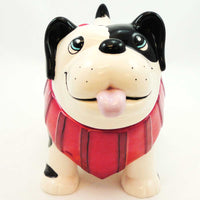 (17176) Tabletop Dog Cookie Jar, 7.00 Inch, Dog Biscuits 455782