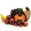 (17192) Jim Shore Mini Cornucopia, 3.75 Inch, Thanksgiving Fruit Vegetables 4027810