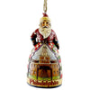 (17233) Jim Shore Philadelphia Santa, 4.50 Inch, Christmas Ornament Liberty Bell 4027748