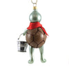 De Carlini Italian Ornaments Turtle With Bucket - - SBKGifts.com