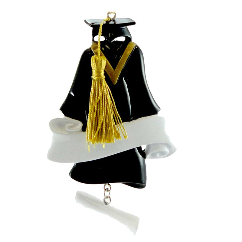 4.50 Inch Graduation Gown Personalized Free Cap Gown Or789 (17486)