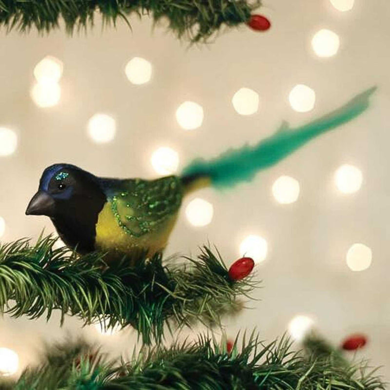 Old World Christmas Green Jay - - SBKGifts.com