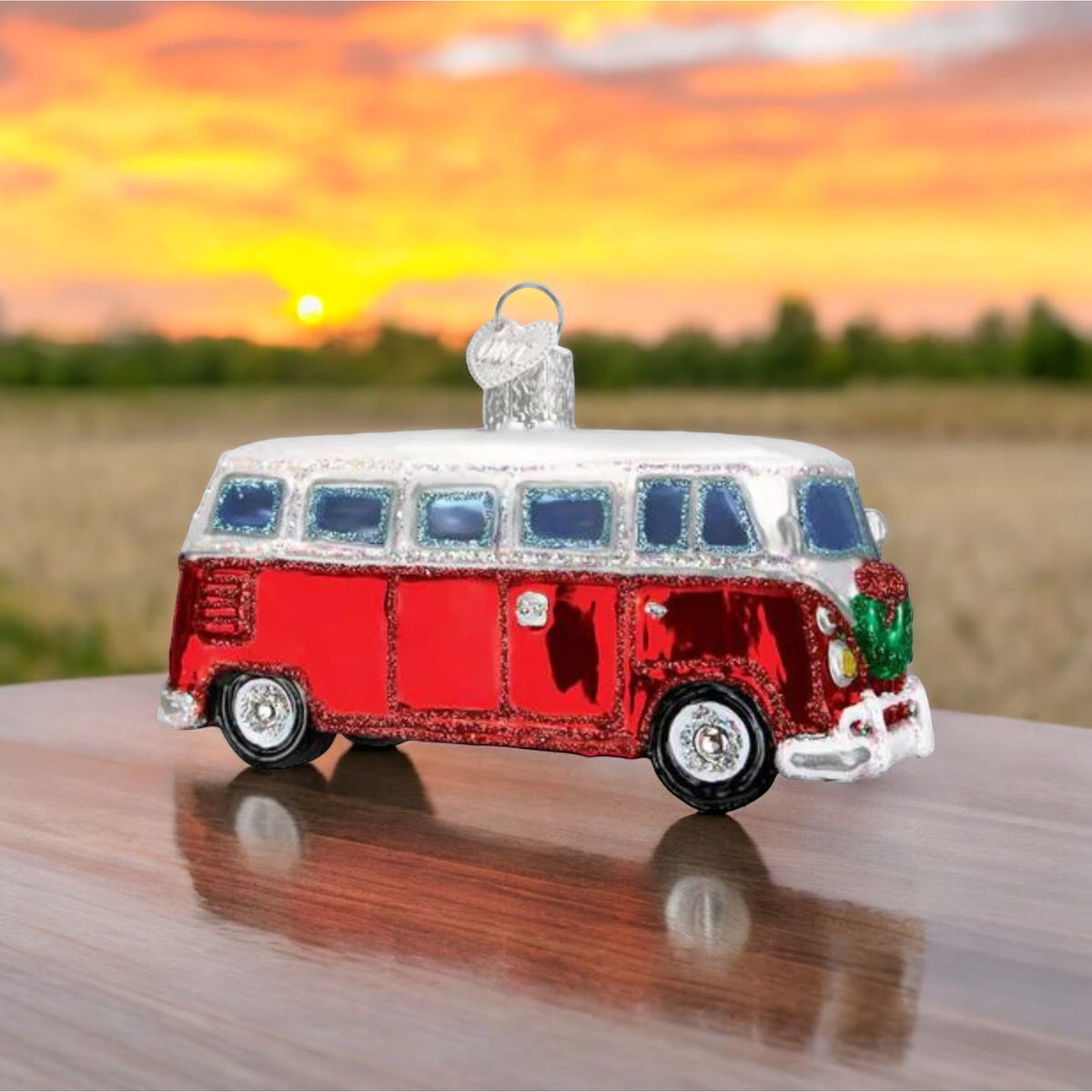 Old World Christmas Camper Van - - SBKGifts.com