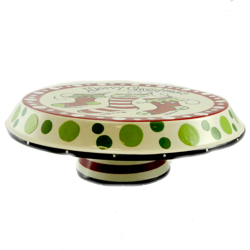 Burton & Burton Chip And Dip Christmas Plate - - SBKGifts.com