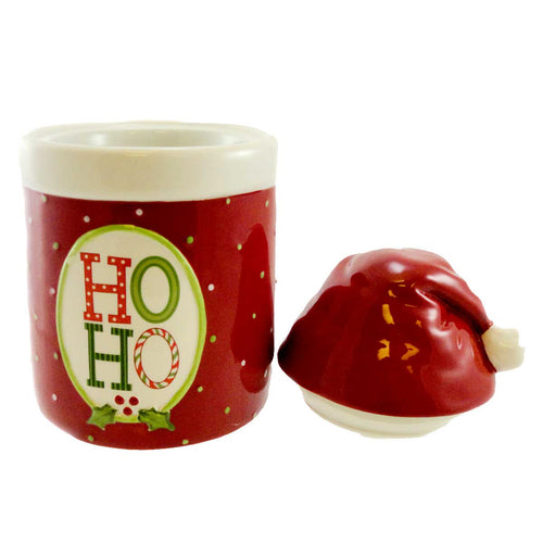 Tabletop Santa Hat Cookie Jar - - SBKGifts.com