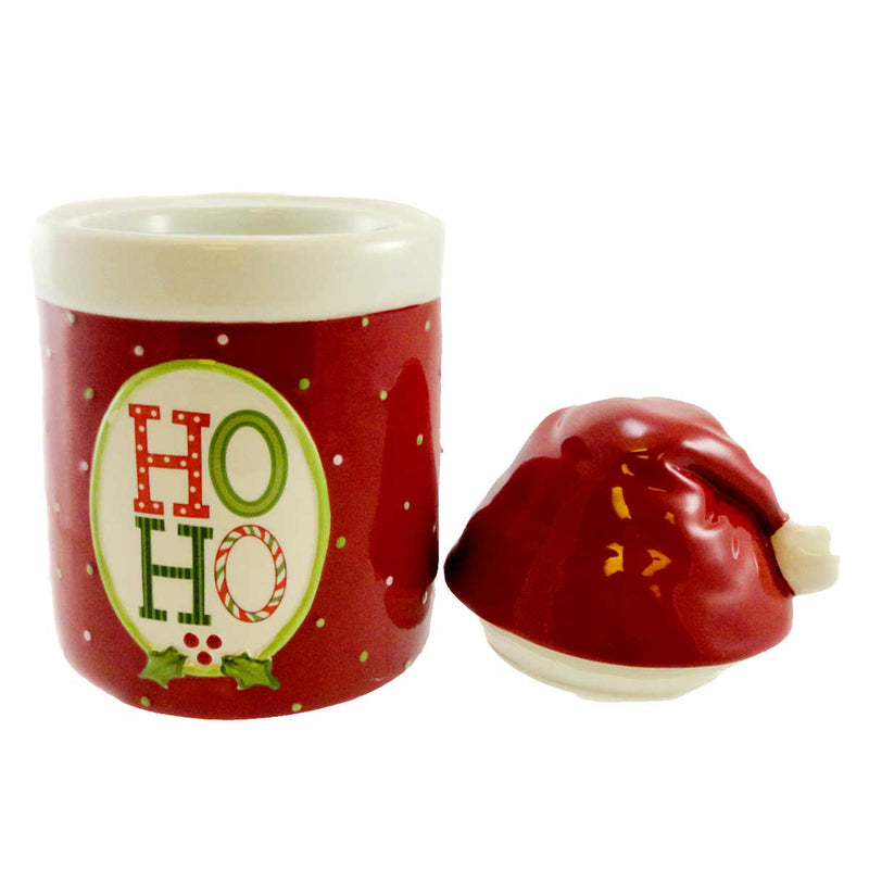 Tabletop Santa Hat Cookie Jar - - SBKGifts.com