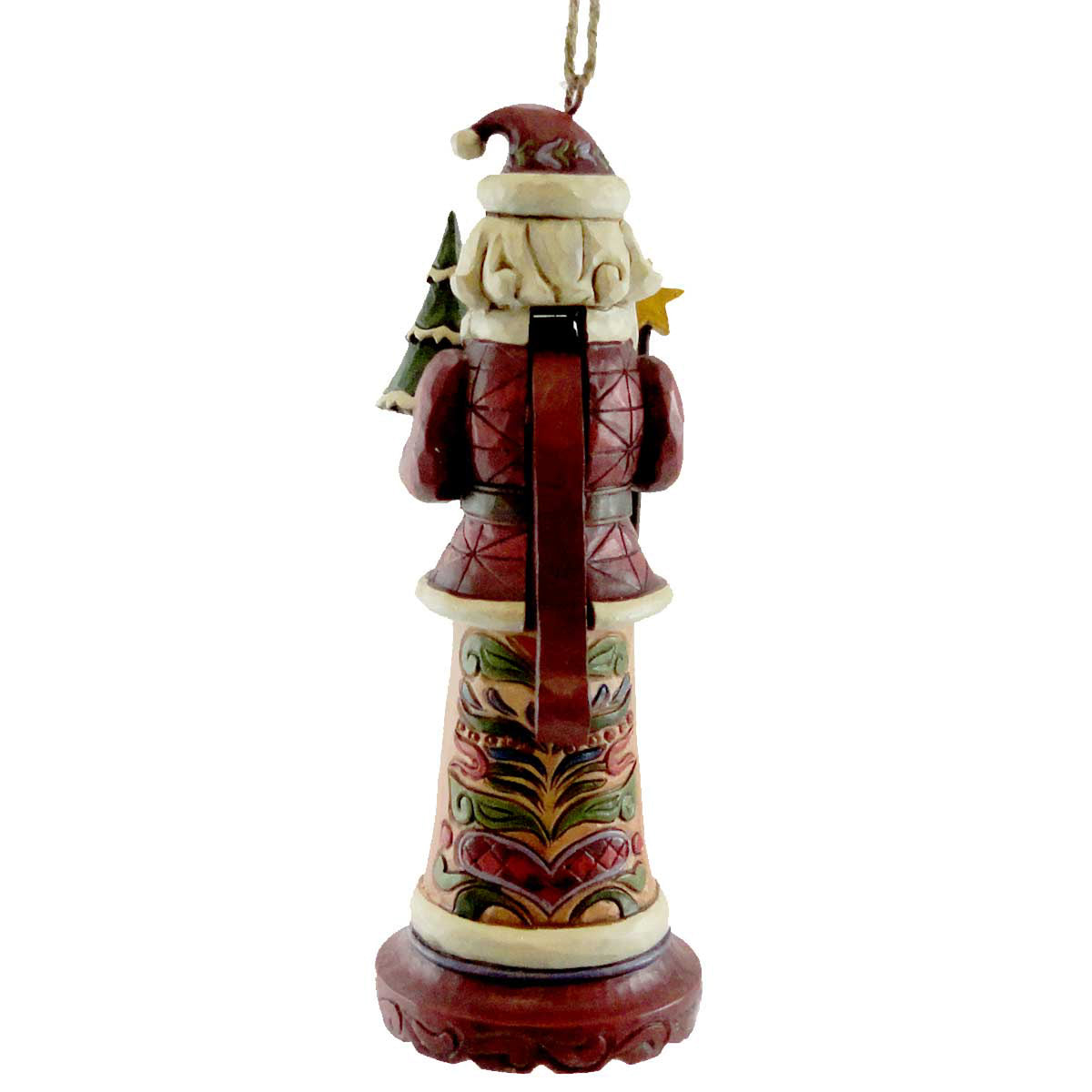 Jim Shore Santa Nutcracker Ornament - - SBKGifts.com