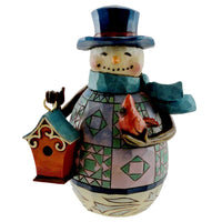 (17728) Jim Shore Welcome Home For The Holidays, 5.00 Inch, Christmas Snowmen 4027714