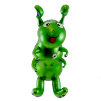 (17763) De Carlini Italian Ornaments Alien With Dots, 6.50 Inch, Space Monster Ornament V3594