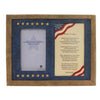 (17783) Boyds Bears Resin My Dad, My Hero Frame, 8.00 Inch, Patriotic 27328 Rfb