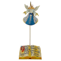 (17795) Jim Shore Peace On Earth Set Of 2, 17.00 Inch, Angel Christmas Glory 118943