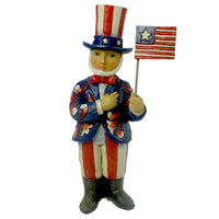 (17977) Jim Shore Waves Of Patriotism, 5.50 Inch, Patriotic Uncle Sam 4031203