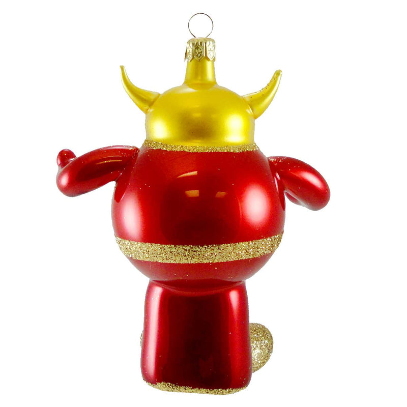 De Carlini Italian Ornaments Alien With 3 Eyes - - SBKGifts.com