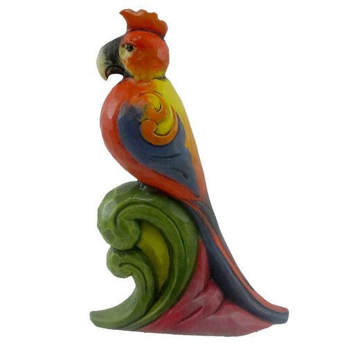 Jim Shore Mini Parrot - - SBKGifts.com