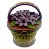 (18058) Jim Shore February Violet Covered Box, 3.50 Inch, Birthdays 4027812