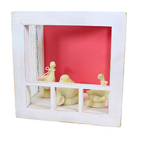 (18101) Snowbunnies Chicken Hutch, 9.00 Inch, Displayer Snowbunnies 26079