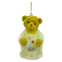 (18216) Cherished Teddies Tis The Season To Be Filled With Love, 3.00 Inch, Angel 2007 Dated Ornament 4008151