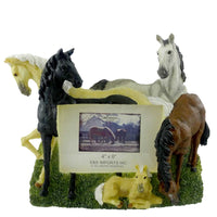 (18516) Animal Family Time Horse Frame, 8.75 Inch, Holds 4" X " Picture 3532011