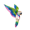 (18622) Larry Fraga Designs Emerald Sky, 7.50 Inch, Ornament Bird Parrot Dove Tr1006