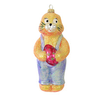 (18686) Larry Fraga Designs Sparkle Bunny, 7.00 Inch, Ornament Easter Spring Rabbit 5162