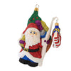 (18737) Larry Fraga Designs American Santa, 6.00 Inch, Ornament Patriotic Flag Usa 5892