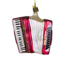 (18861) Larry Fraga Designs Accordion, 3.75 Inch, Ornament Christmas Music 9034