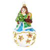 (18884) Larry Fraga Designs Monica, 6.00 Inch, Ornament Christmas Doll 2052