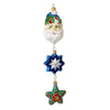 (18888) Larry Fraga Designs Star & Snowflake, 11.75 Inch, Ornament Christmas 480