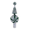 (19279) Mattarusky Peppermint Topper, 12.50 Inch, Finial Christmas M87p